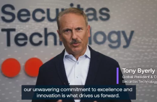 Tony Byerly, Global President & CEO Securitas Technology